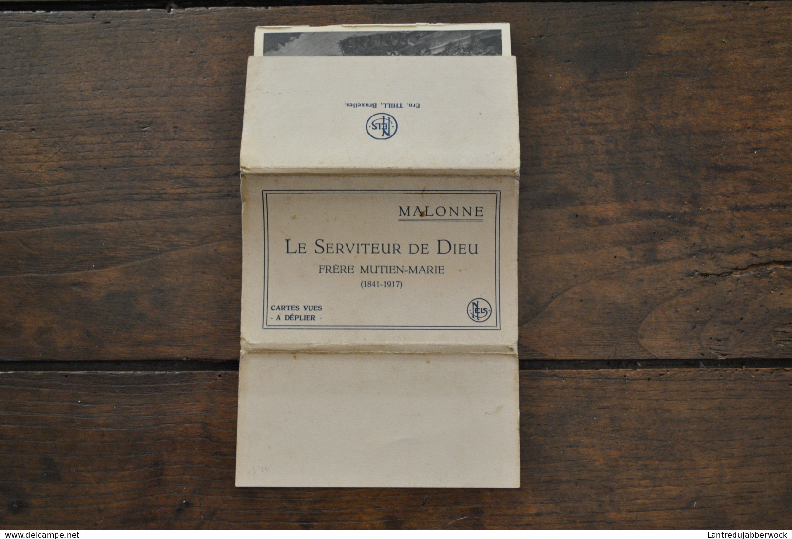 CPA Carnet De 9 Cartes Postales Vues à Déplier Malonne Le Serviteur De Dieu Frère Mutien-Marie NELS Thyls - Santos