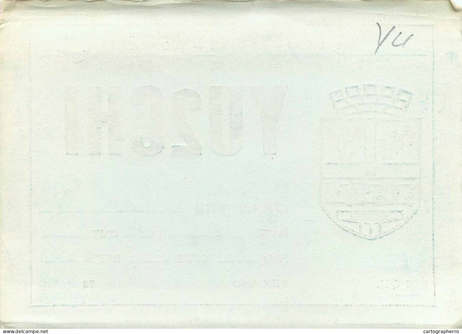 Yugoslavia Radio Amateur QSL Post Card Y03CD YU2ACHI - Radio Amatoriale