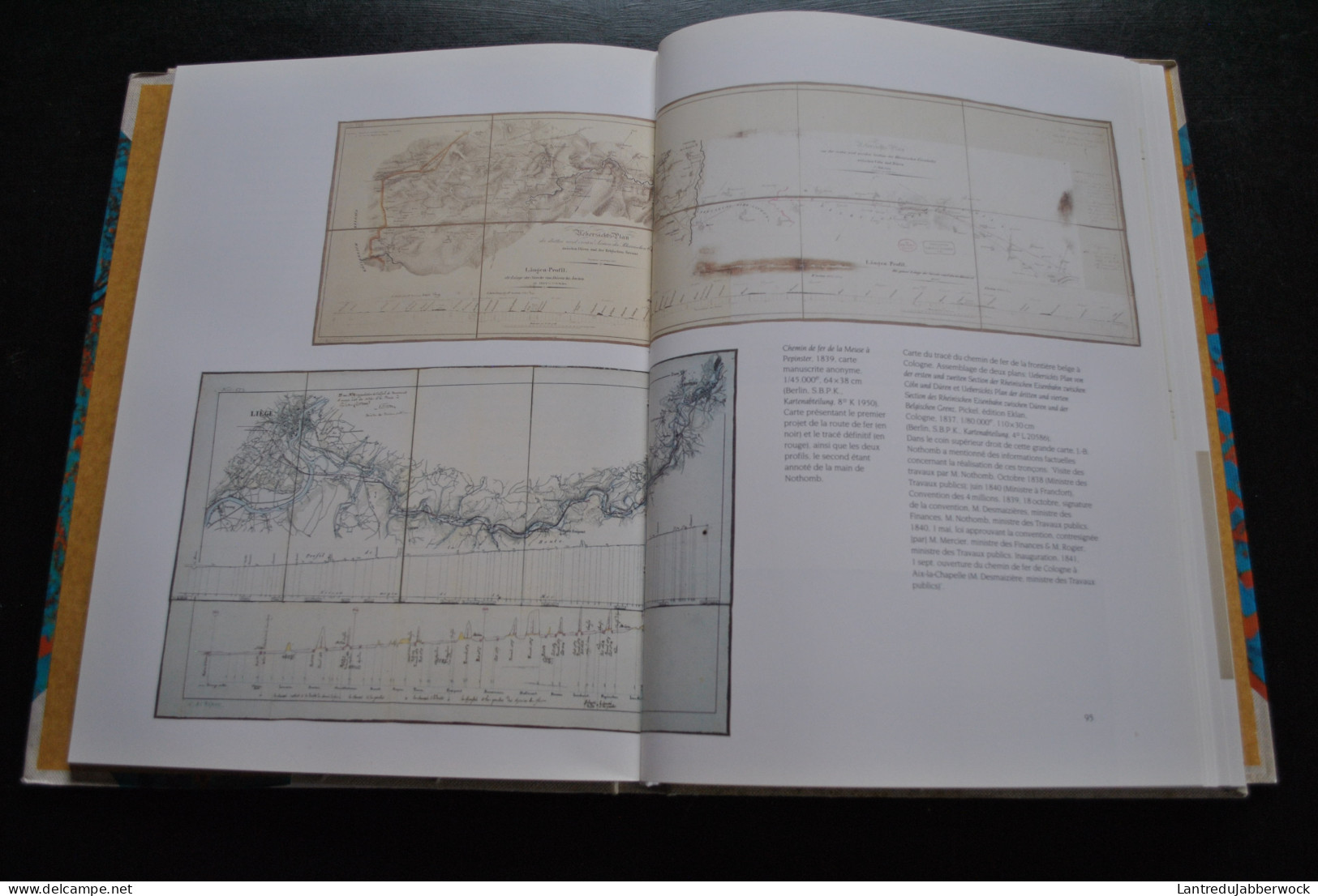 WATELET Cartographie et politique dans la Belgique du XIXè siècle Cartes Canal Chemin de Fer Ligne Train Régionalisme