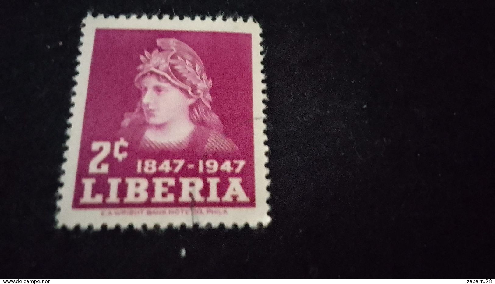 LİBERYA--1910- 20    2 C      DAMGASIZ - Liberia