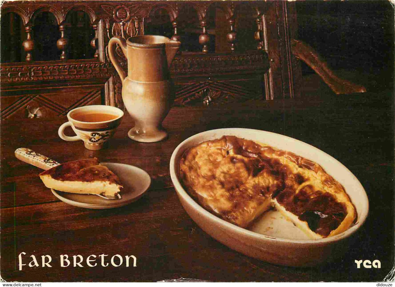 Recettes De Cuisine - Far Breton - Gastronomie - CPM - Voir Scans Recto-Verso - Recettes (cuisine)