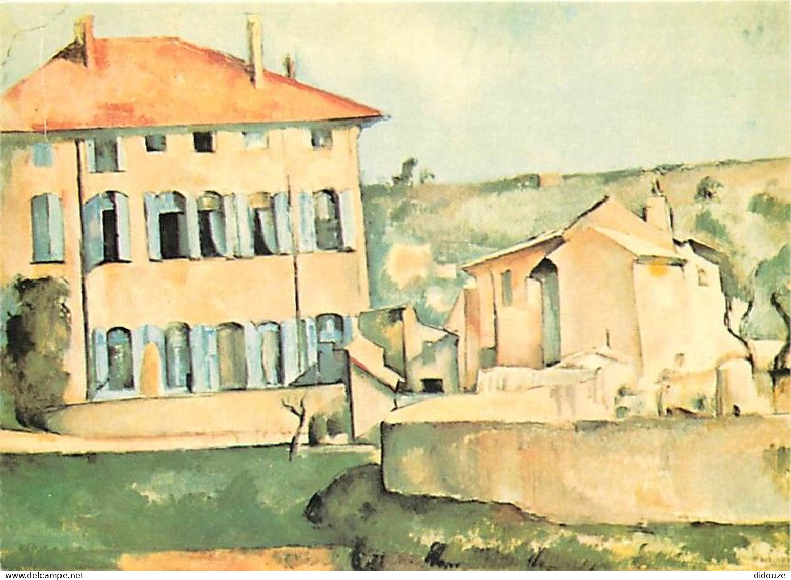 Art - Peinture - Paul Cézanne - Le Jas De Bouffan - CPM - Voir Scans Recto-Verso - Malerei & Gemälde