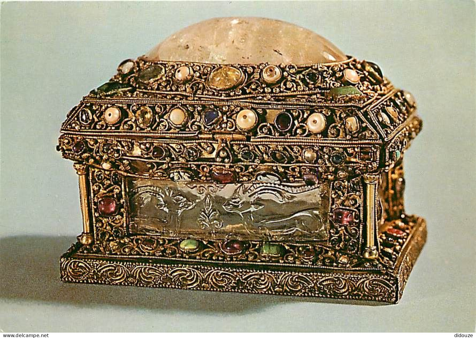 Art - Antiquité - Musée Des Thermes Et De L'Hôtel De Cluny De Paris - Coffret - Cristaux De Roche Fatimide, D'environ 10 - Antike