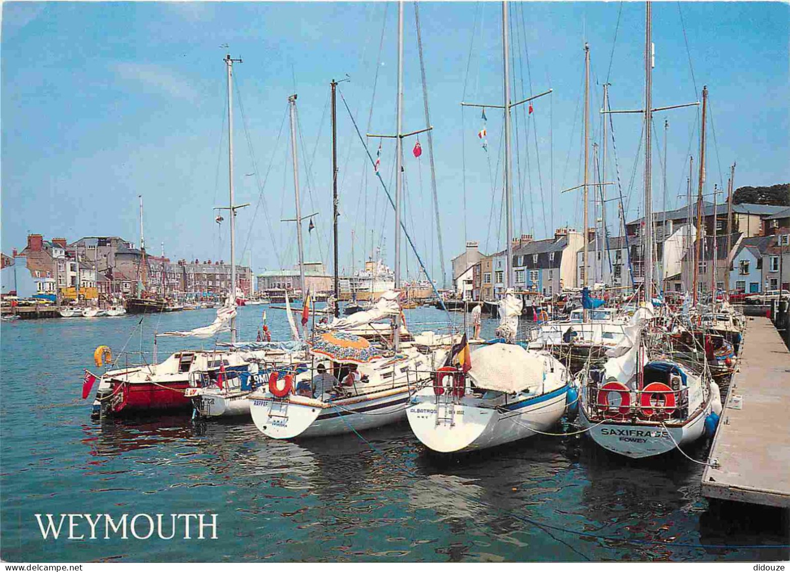 Angleterre - Weymouth - Harbour - Bateaux - Dorset - England - Royaume Uni - UK - United Kingdom - CPM - Carte Neuve - V - Weymouth