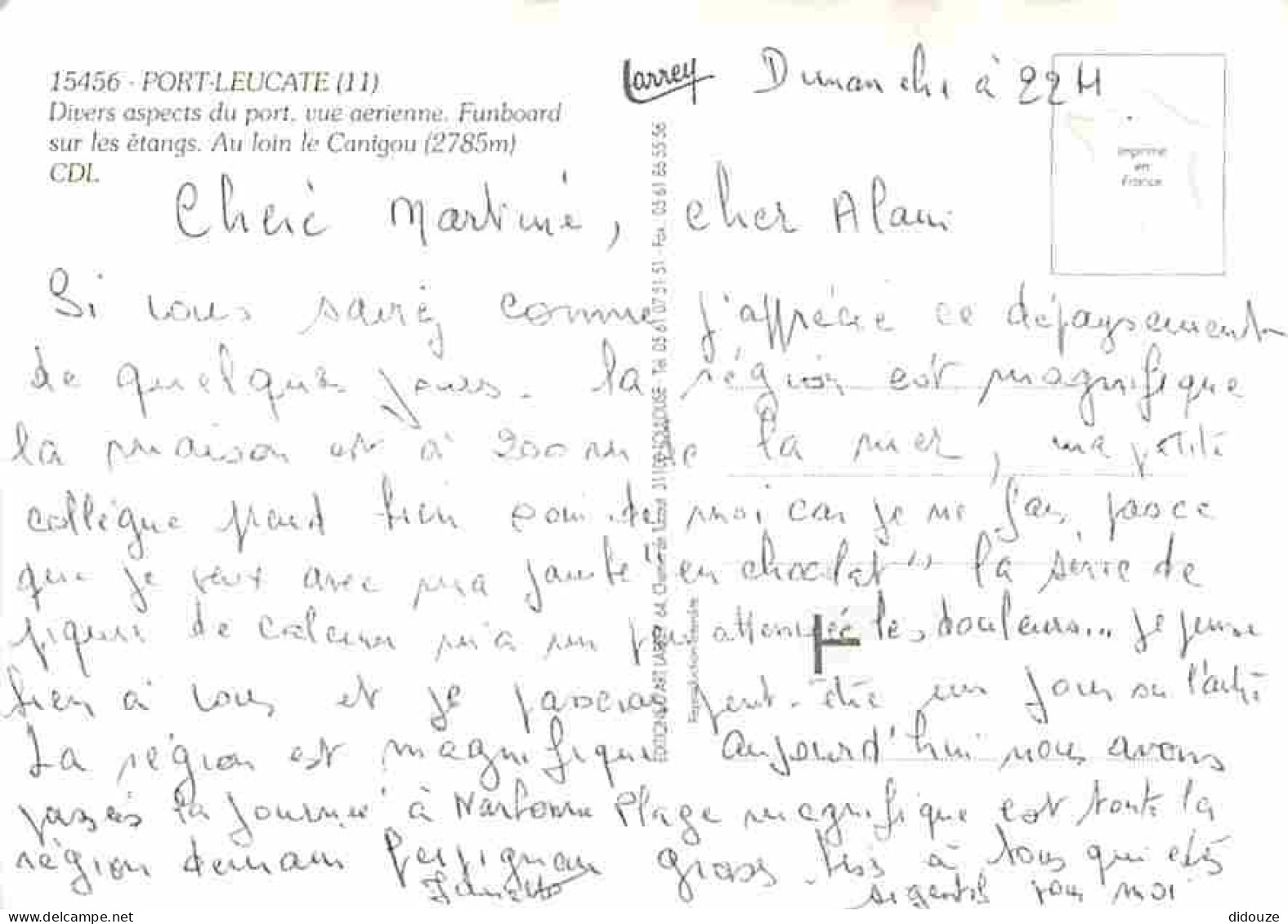 11 - Leucate - Port Leucate - Multivues - Fleurs - Enfants - CPM - Voir Scans Recto-Verso - Leucate