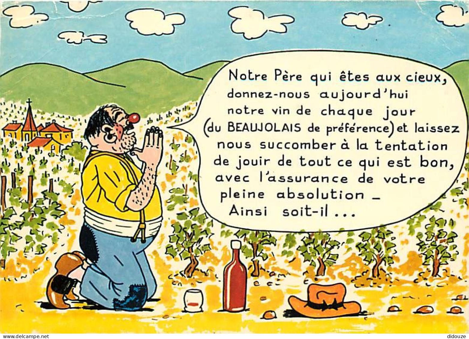 Vignes - Prière Du Vigneron - CPM - Voir Scans Recto-Verso - Vignes