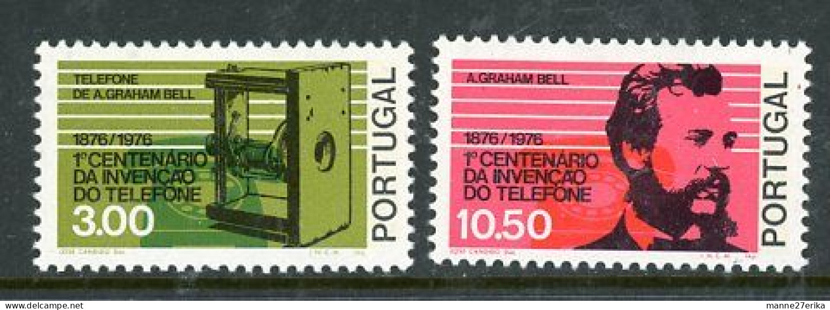 -Portugal-1976-"Telephone-(G.Bell)" MH (*) - Nuovi