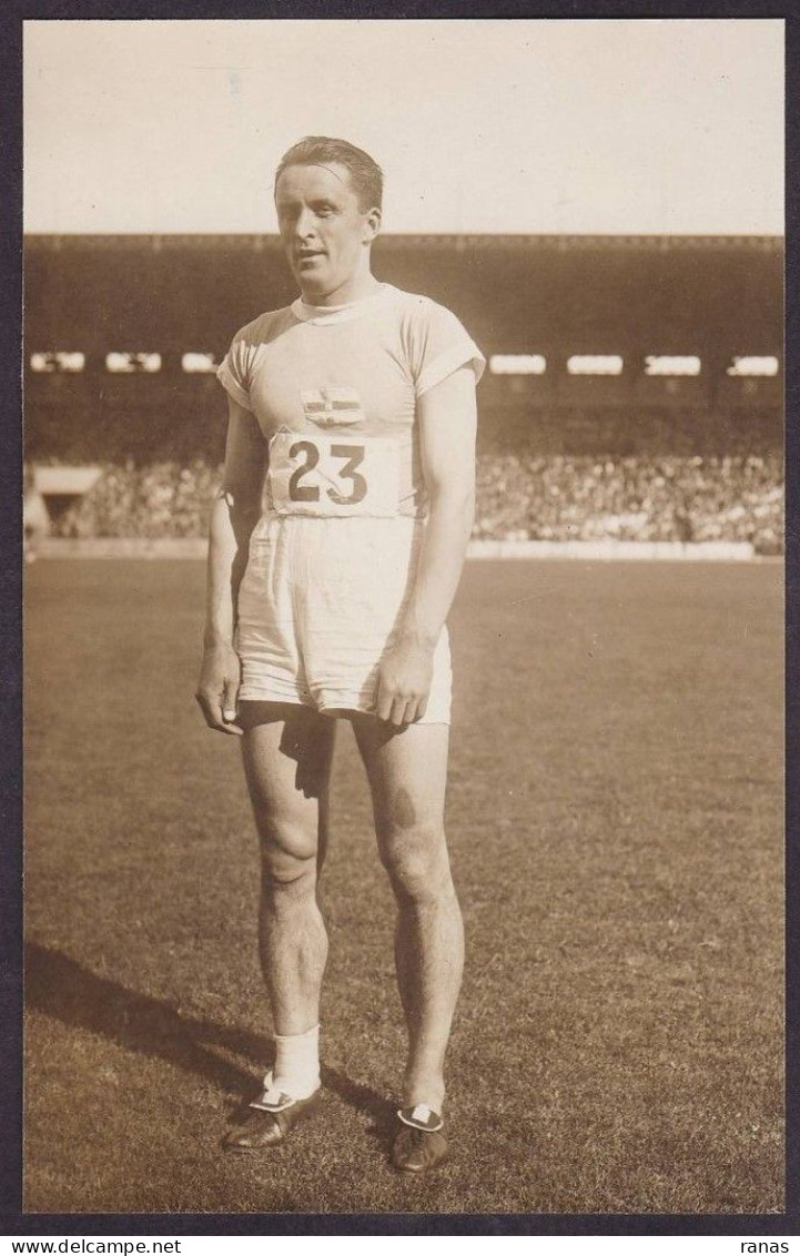 Photo Jeux Olympiques 1924 Paris Stade De Colombes Non Circulé Voir Scan Du Dos Vilen - Giochi Olimpici