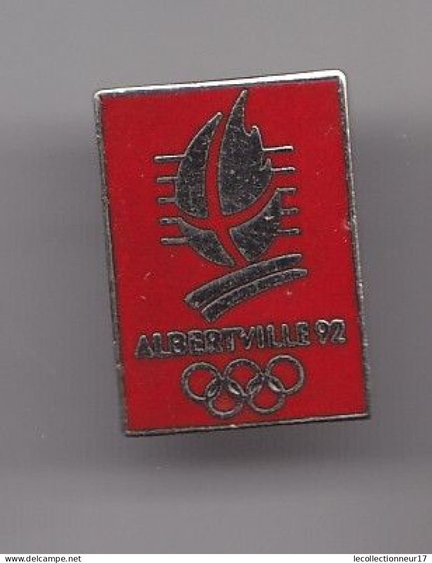 Pin's Alberville 92 Réf 7805JL - Olympische Spiele