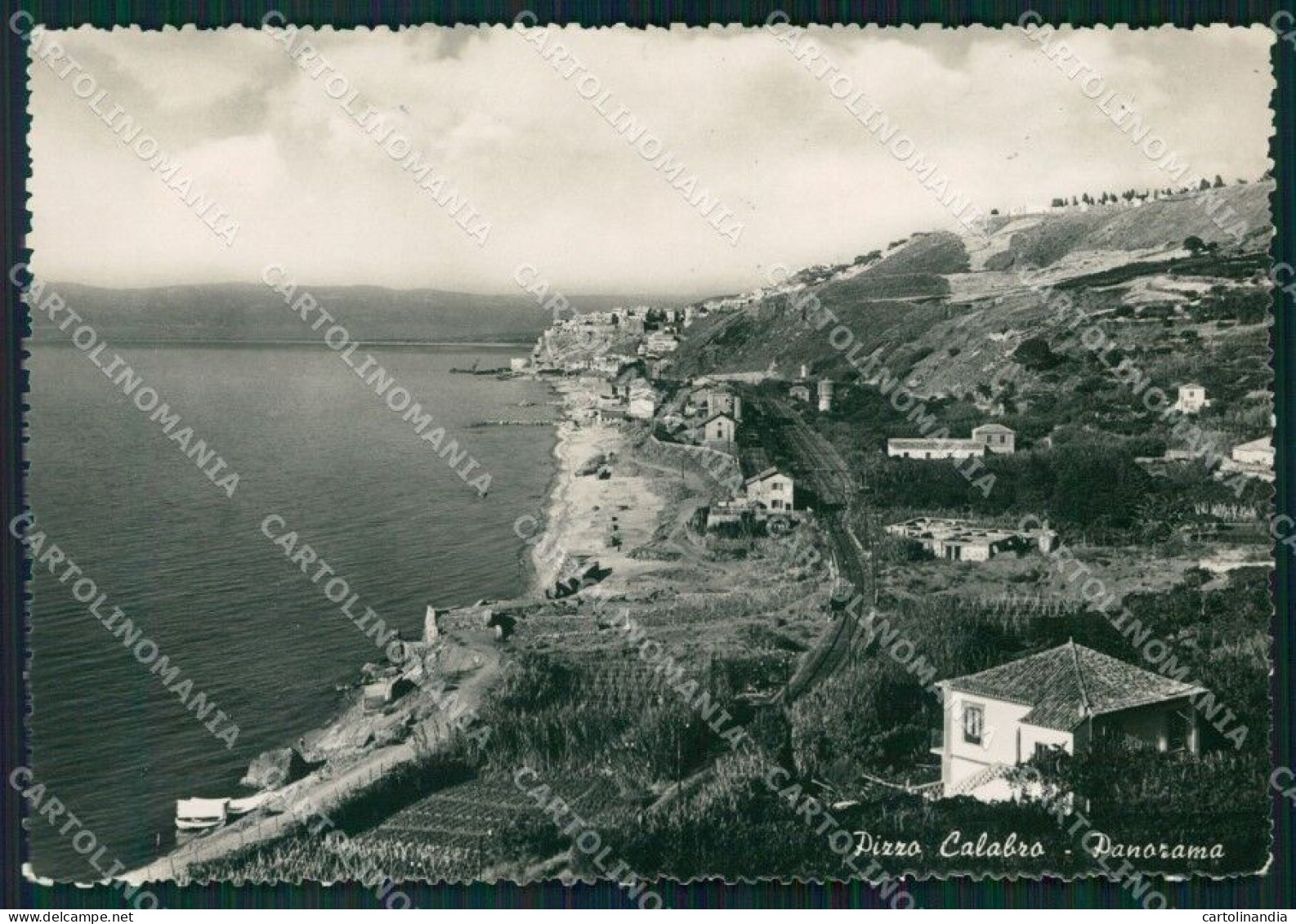 Vibo Valentia Pizzo Foto FG Cartolina KF1891 - Vibo Valentia