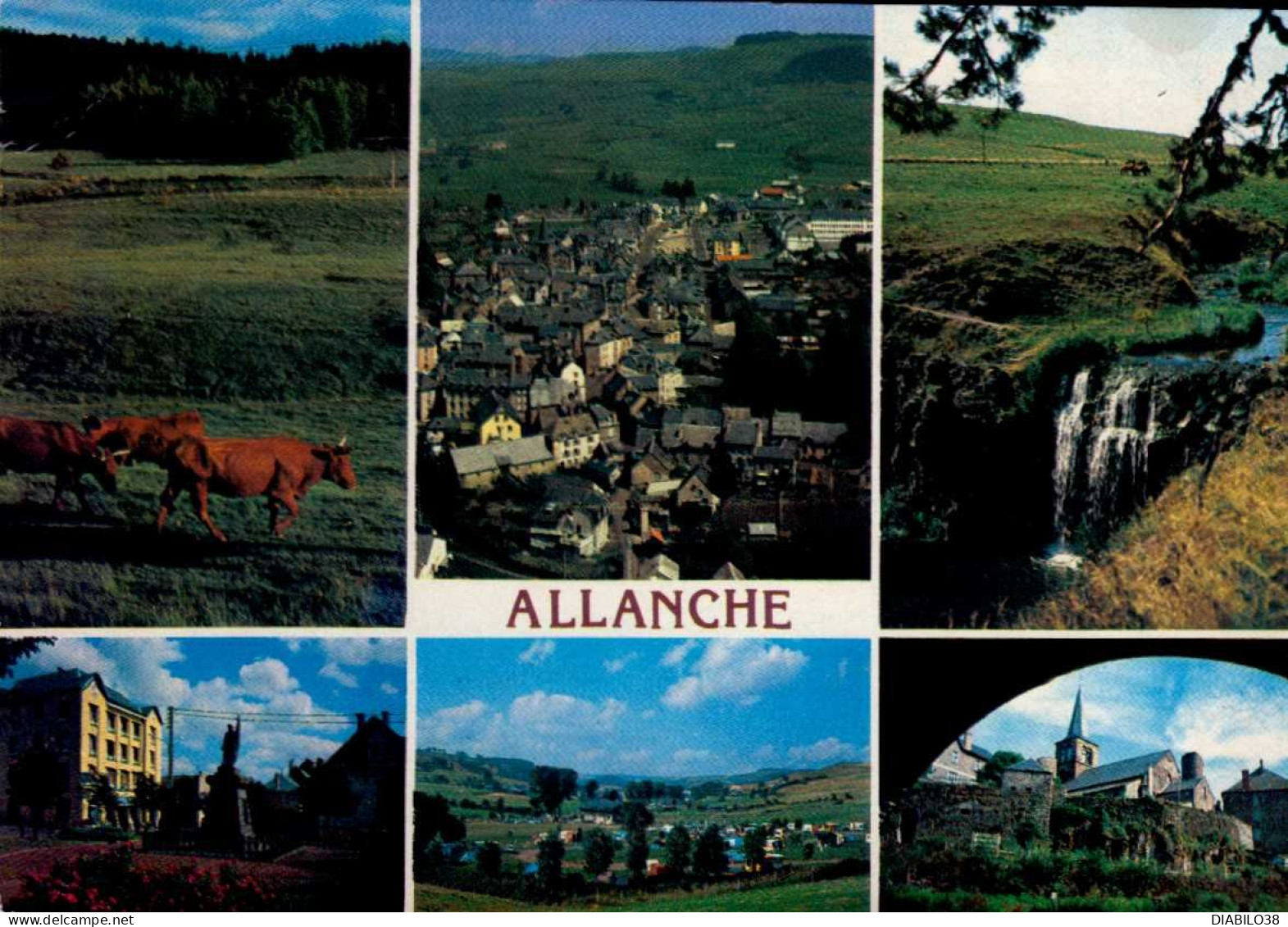 ALLANCHE   ( CANTAL )  MULTI-VUES - Allanche