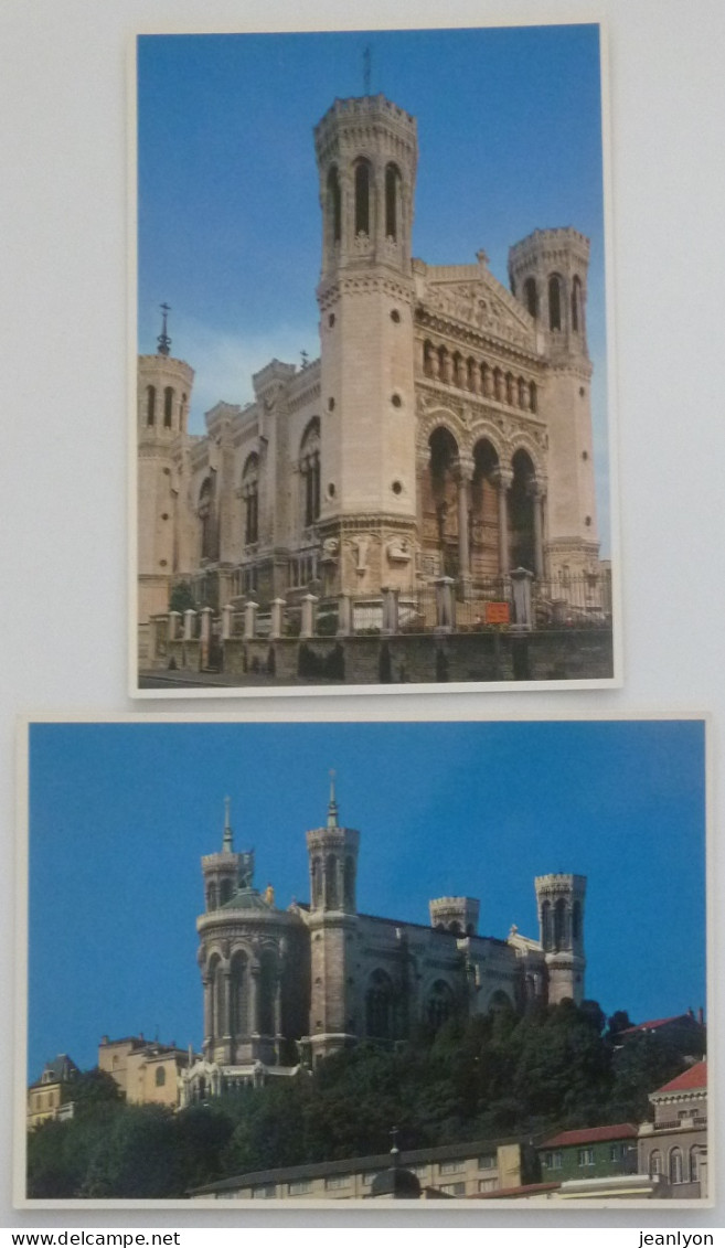 LYON (69/Rhône) - FOURVIERE - Basilique - Lot De 2 Cartes Postales - Lyon 5