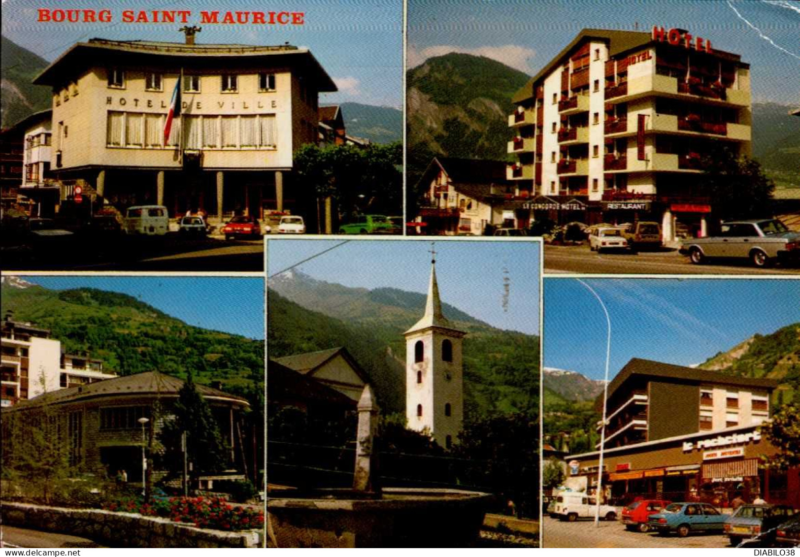BOURG-SAINT-MAURICE    ( SAVOIE )     MULTI-VUES - Bourg Saint Maurice