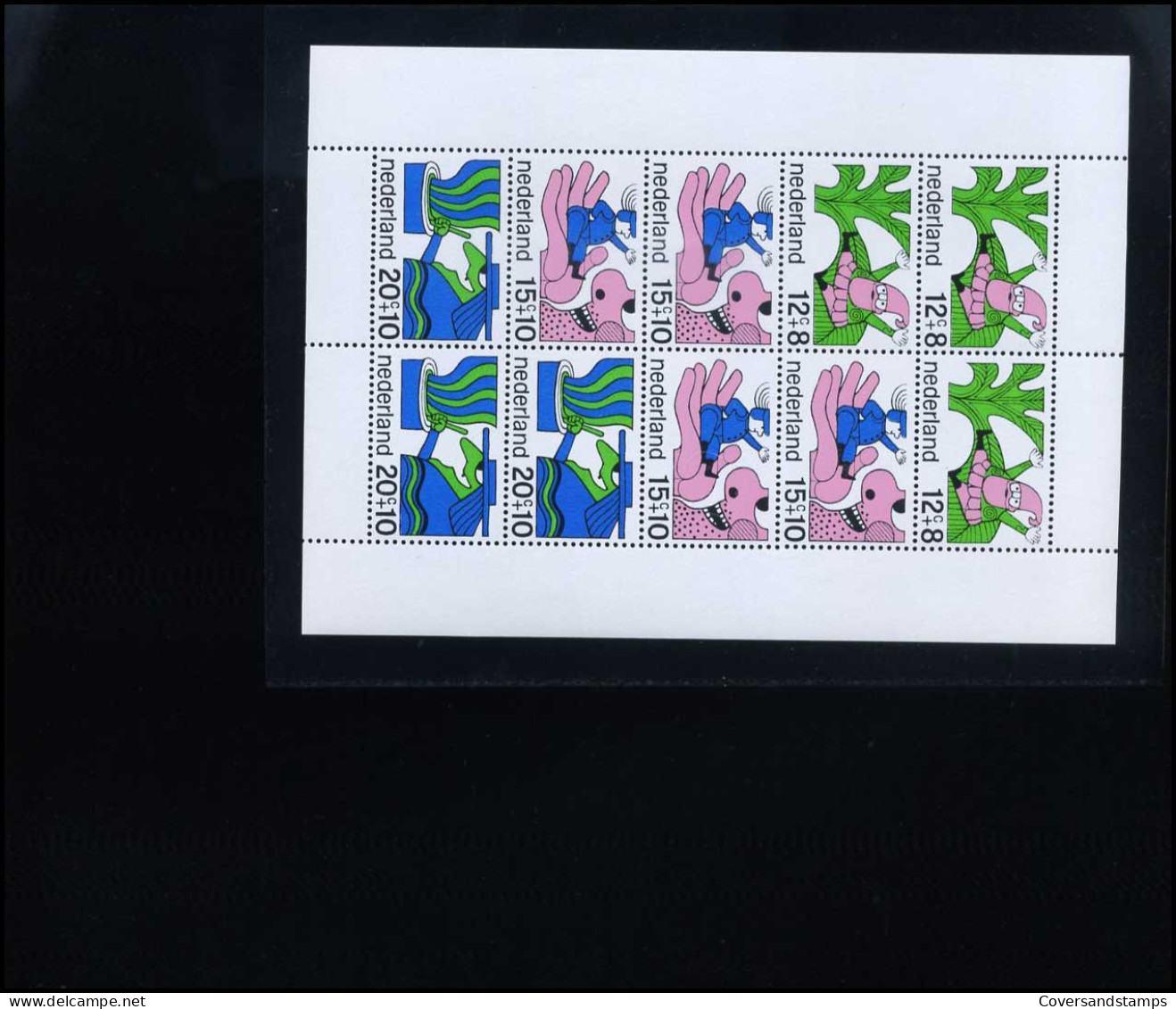 Nederland :   Blok  Kinderzegels    MNH                           - Blocks & Sheetlets
