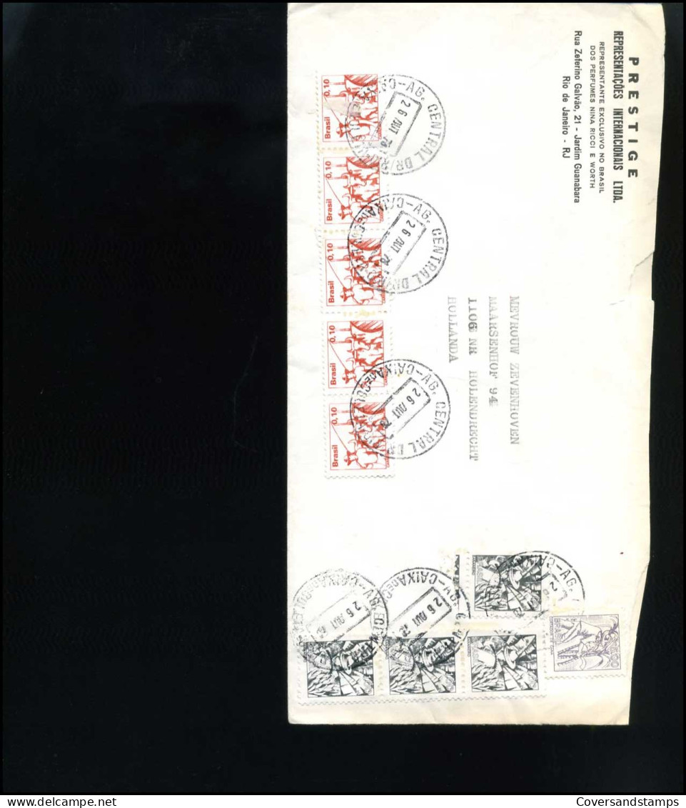 Brazilië - Brief Van Rio De Janeiro Naar Holendrecht, Nederland                                - Storia Postale