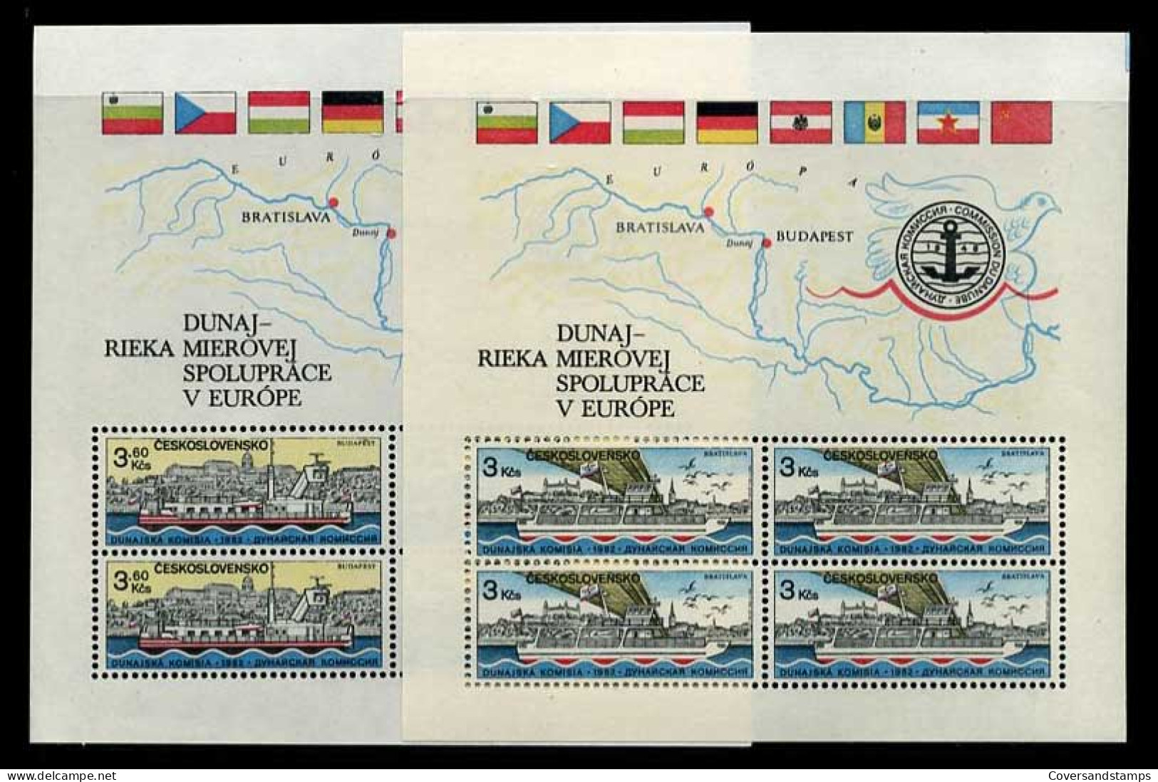 Tsjechoslowakije - BL57/58     MNH                               - Blocs-feuillets