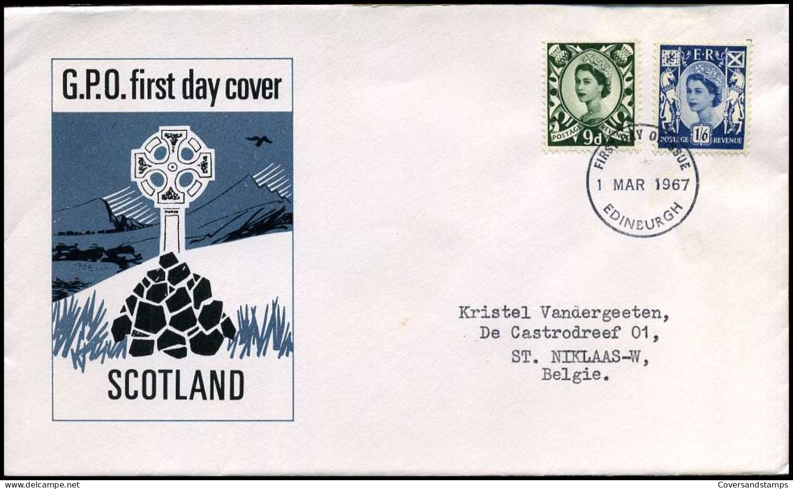Great-Britain - FDC -  - 1952-1971 Pre-Decimale Uitgaves
