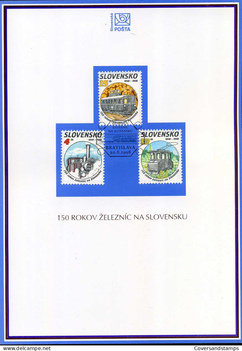 Slovensko - Transport - Souvenir - Trenes