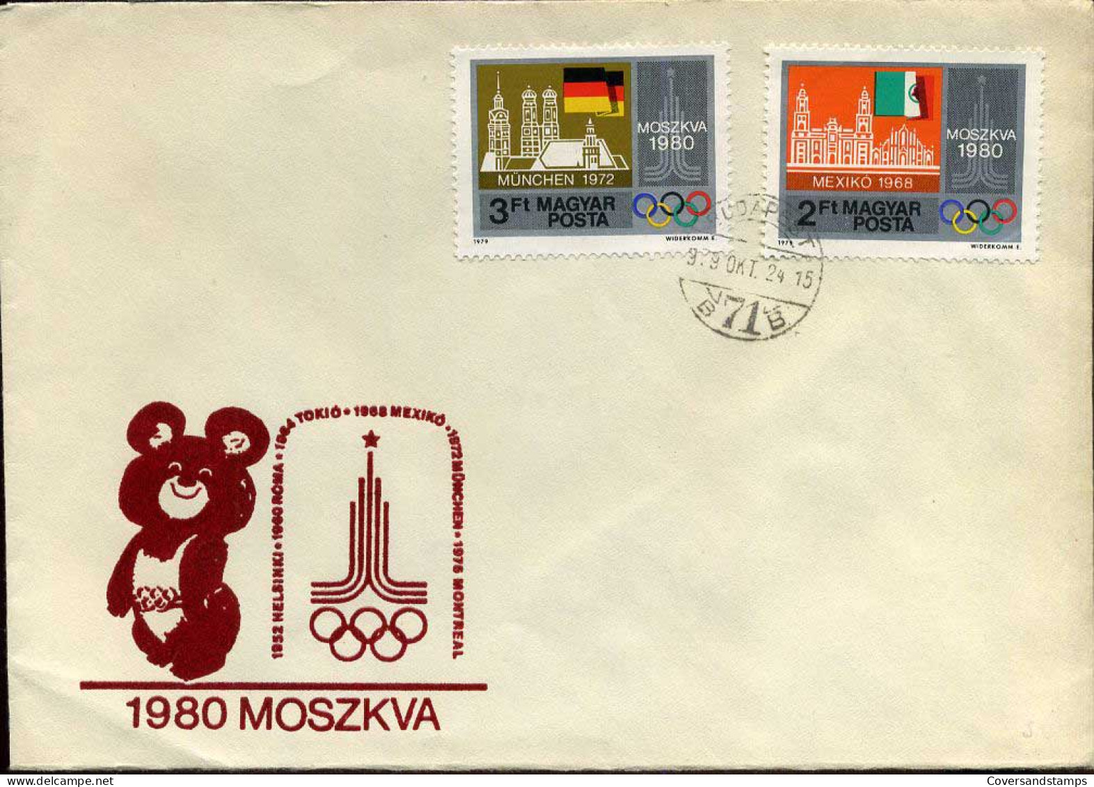 Magyar Posta - München 1972 - Zomer 1972: München