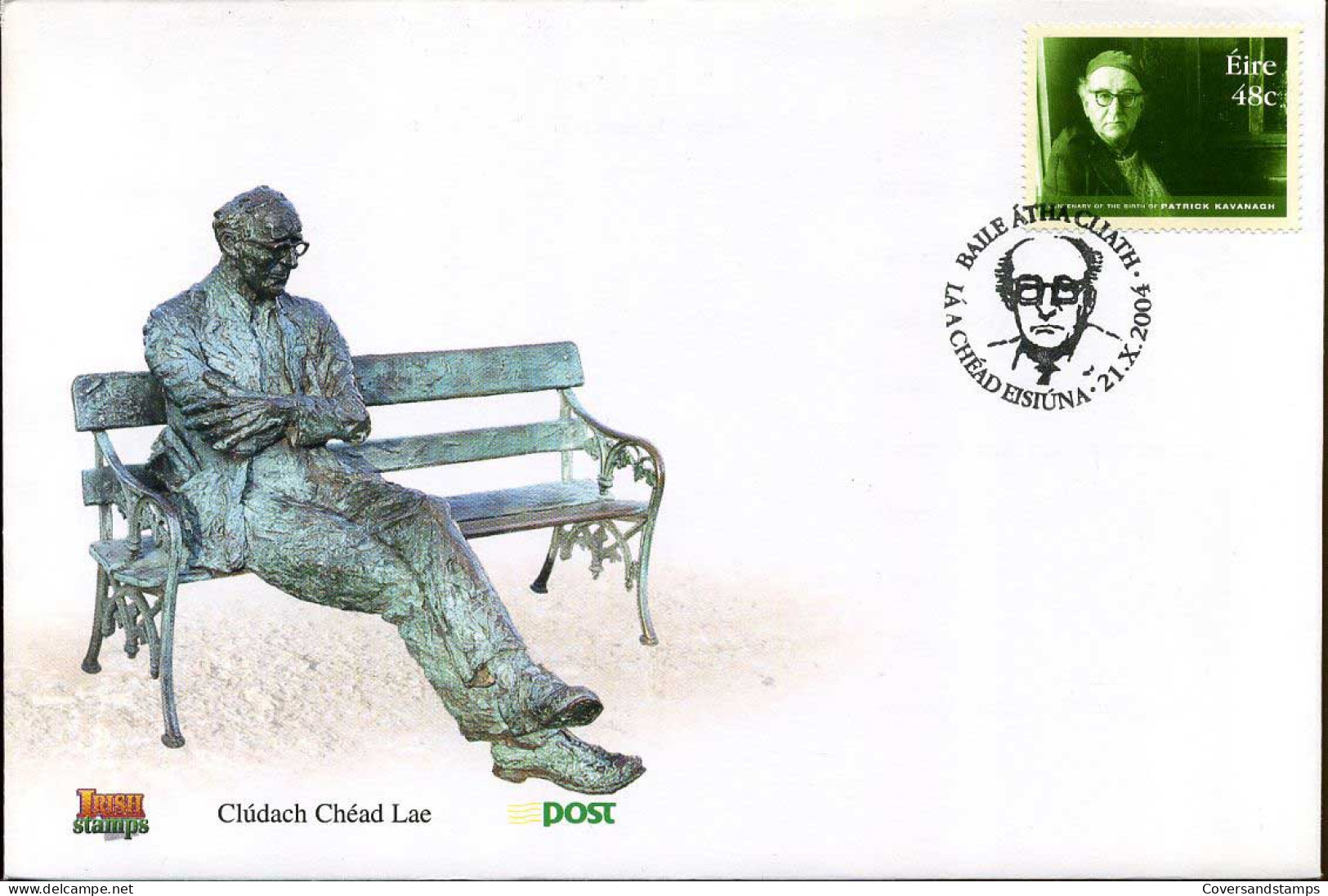 Ierland - FDC - Patrick Kavanagh - FDC