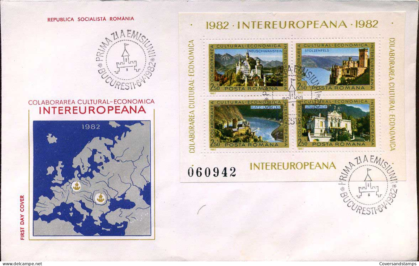 Posta Romana - FDC - Intereuropeana - FDC