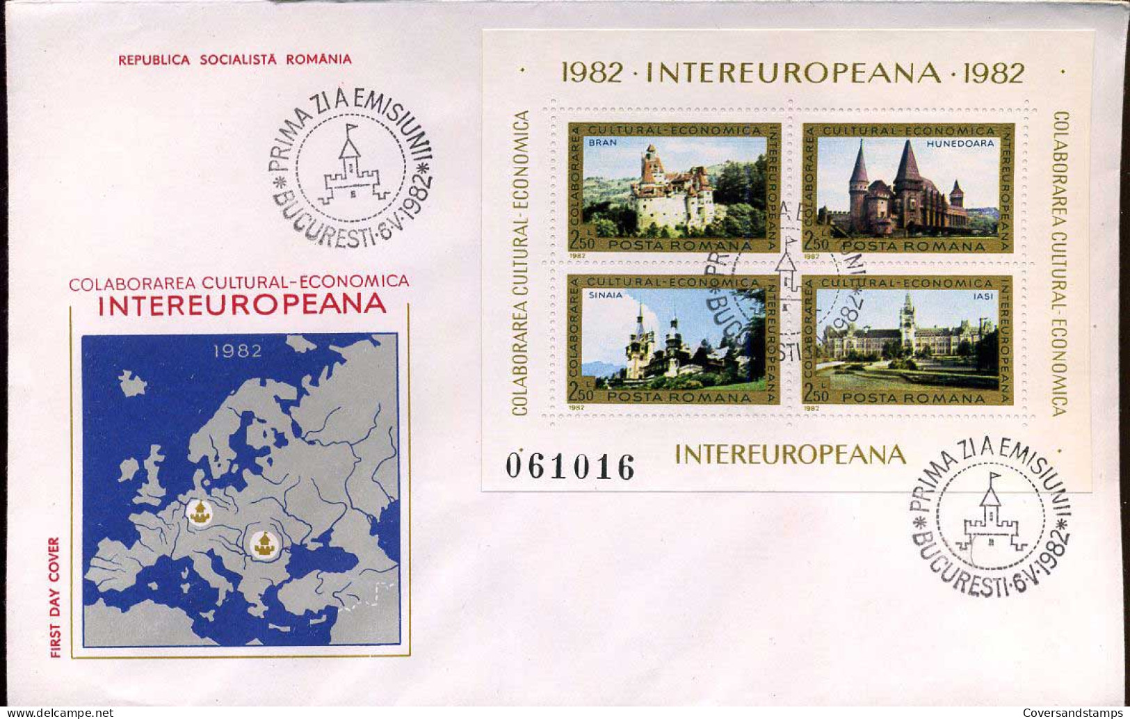 Posta Romana - FDC - Intereuropeana - FDC