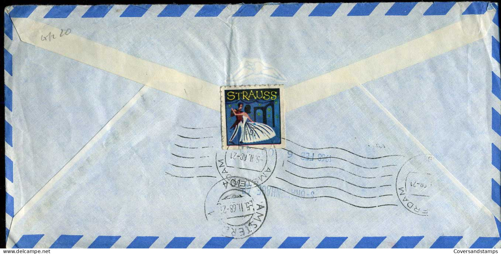Finland - Express Cover To Den Haag, Netherlands - Storia Postale