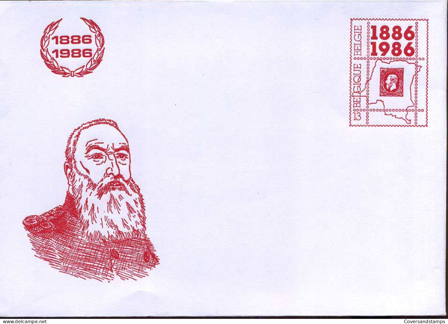 België -gefrankeerde Envelop - Briefe