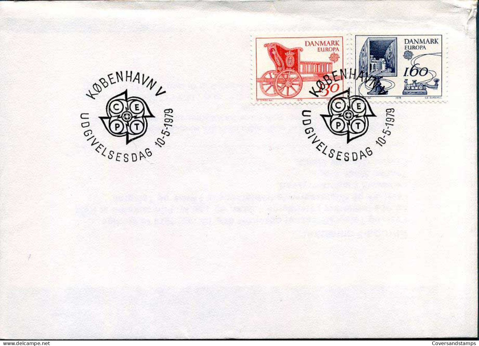 Denemarken - FDC - Europa CCEPT 1979 - FDC