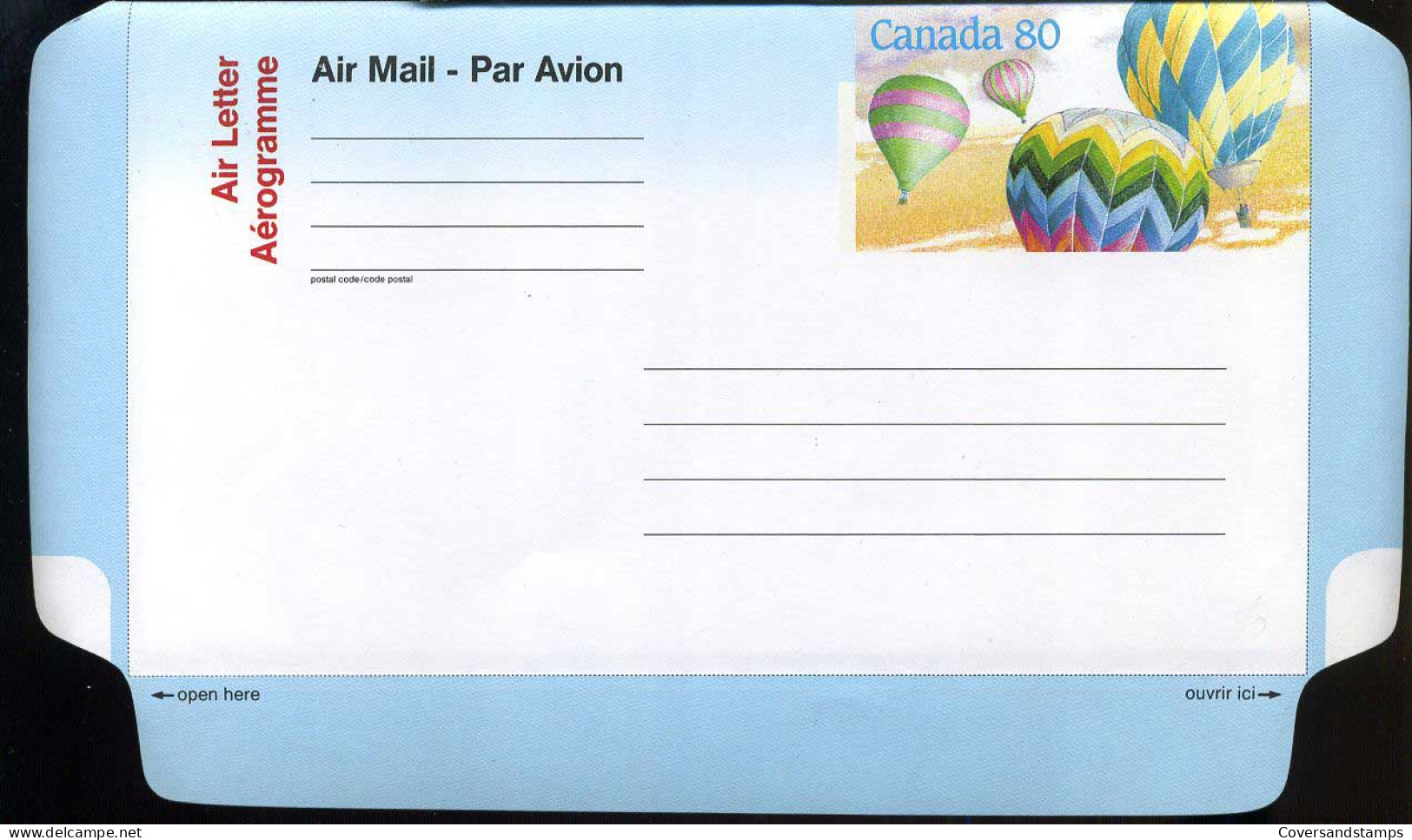 Canada - Air Letter - Aérogramme - 1953-.... Regno Di Elizabeth II