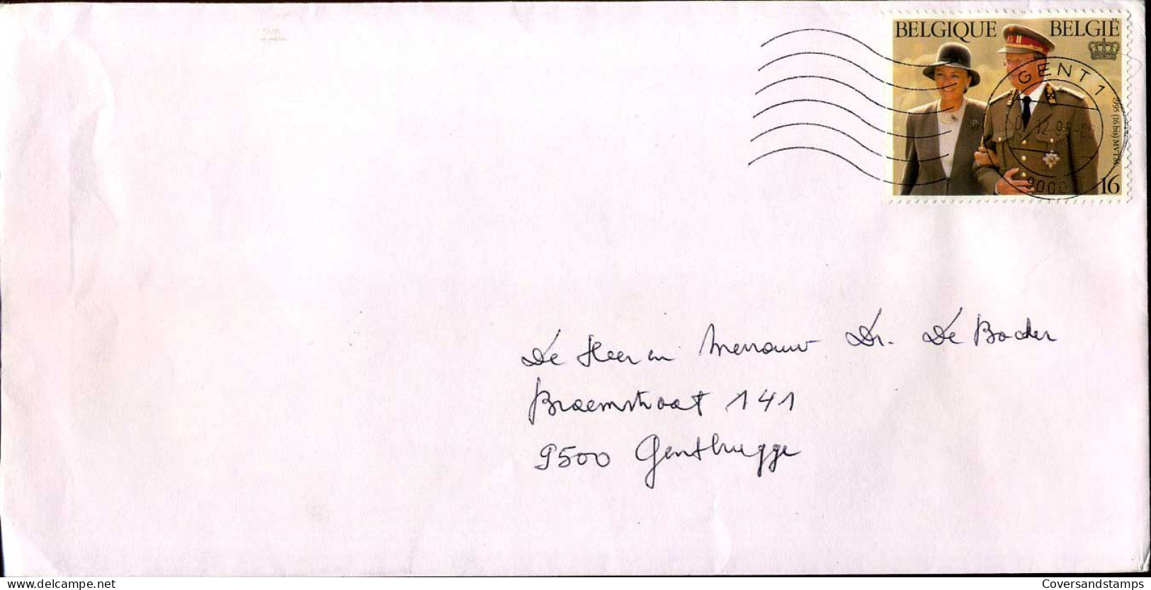 2621 Op Brief Naar Gentbrugge - Briefe U. Dokumente