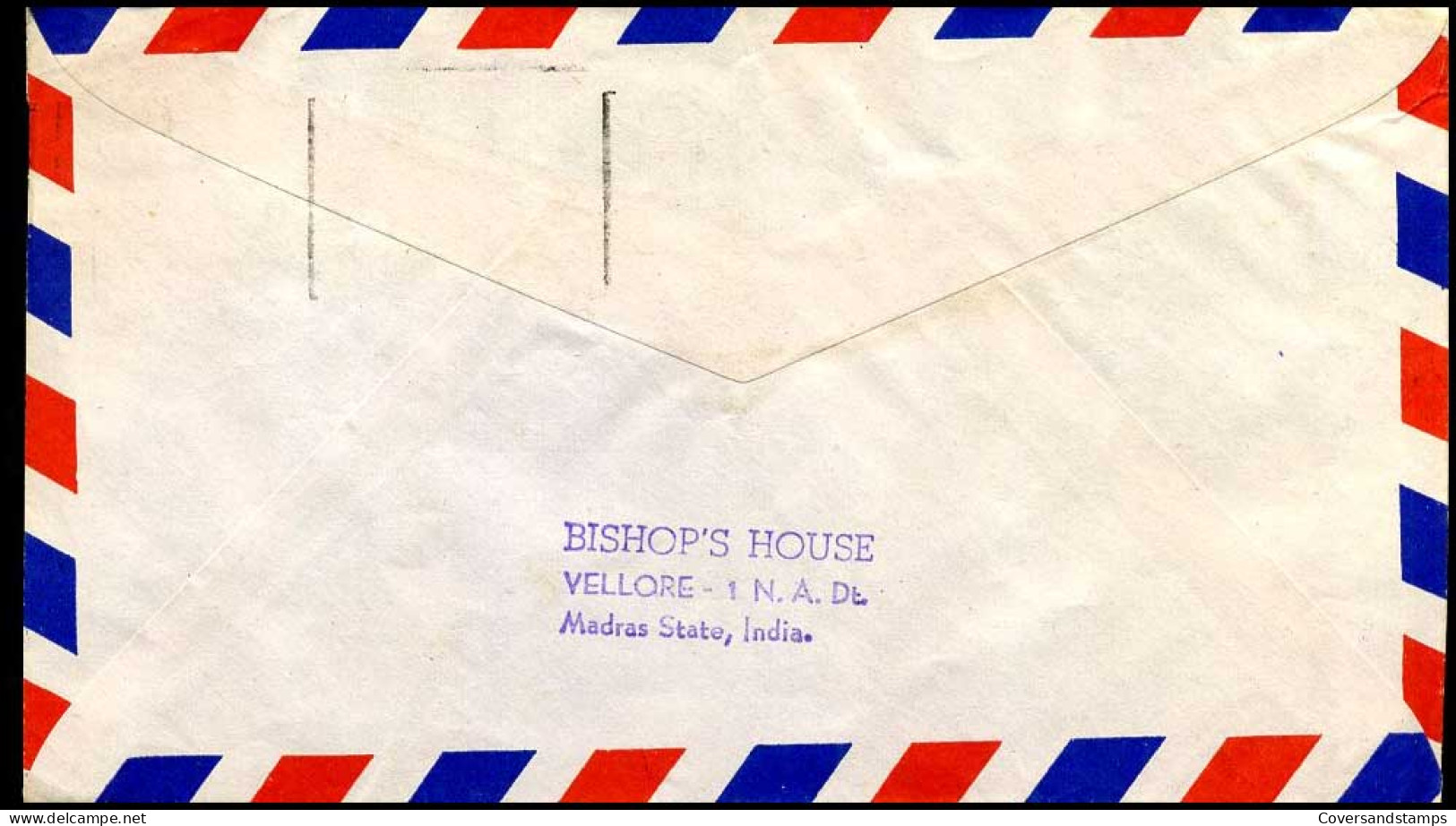 India - Cover To Bamberg, Germany - Storia Postale