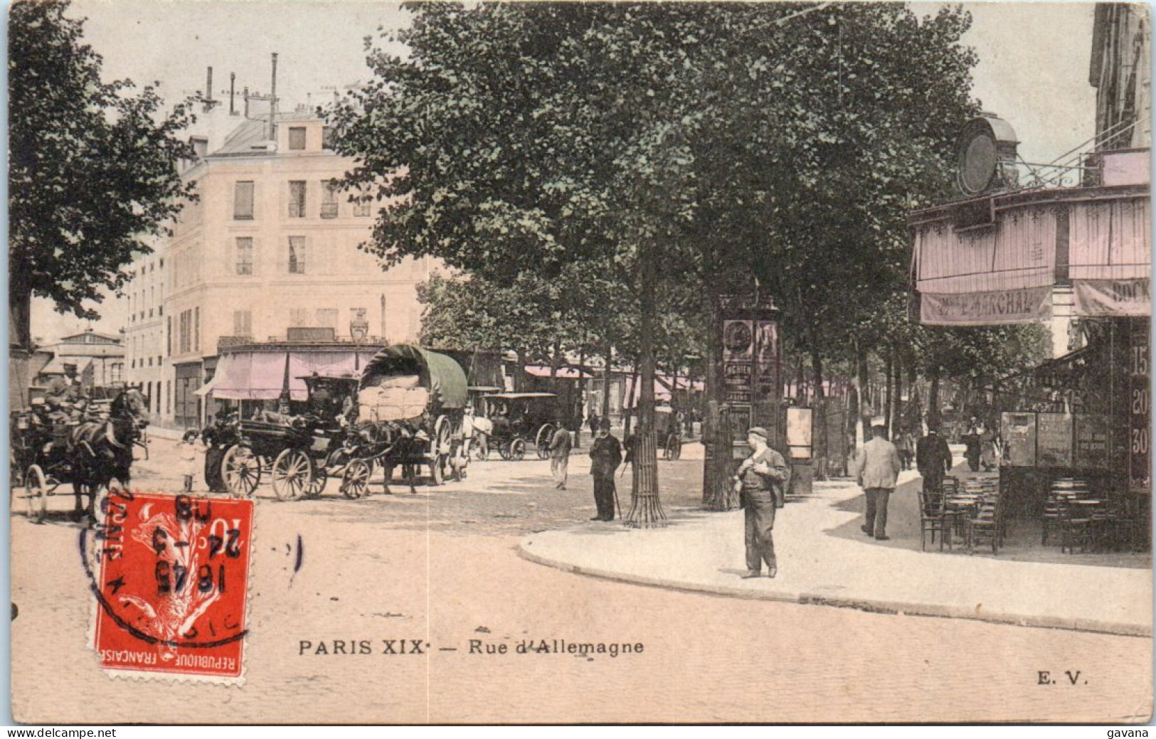 75 PARIS - Rue D'Allemagne  - Paris (19)