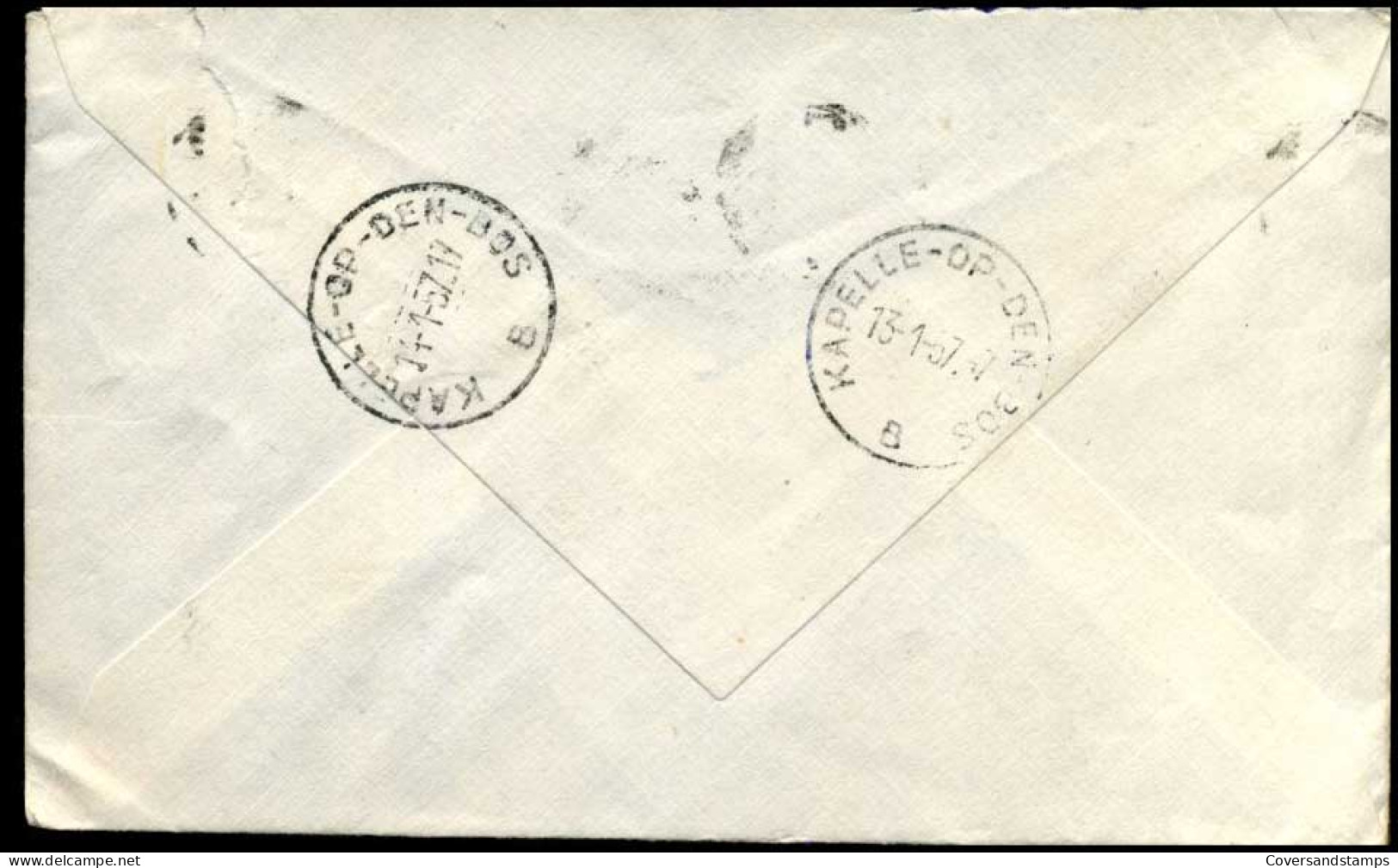 Argentina - Cover From Buenos Aires To Kapelle-op-den-Bos, Belgium - Lettres & Documents