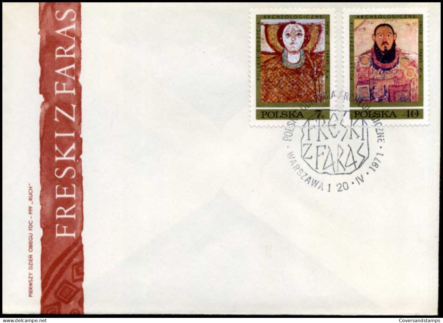 Poland - FDC - Freski Z Faras - FDC