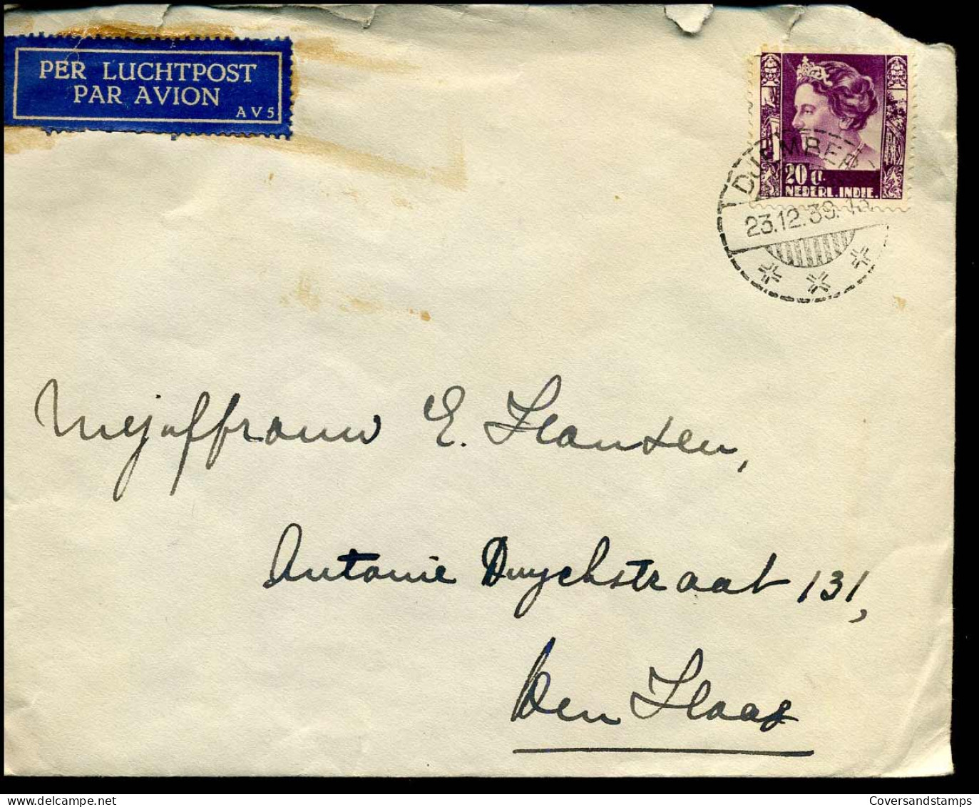 Cover Van Djember Naar Den Haag - Netherlands Indies