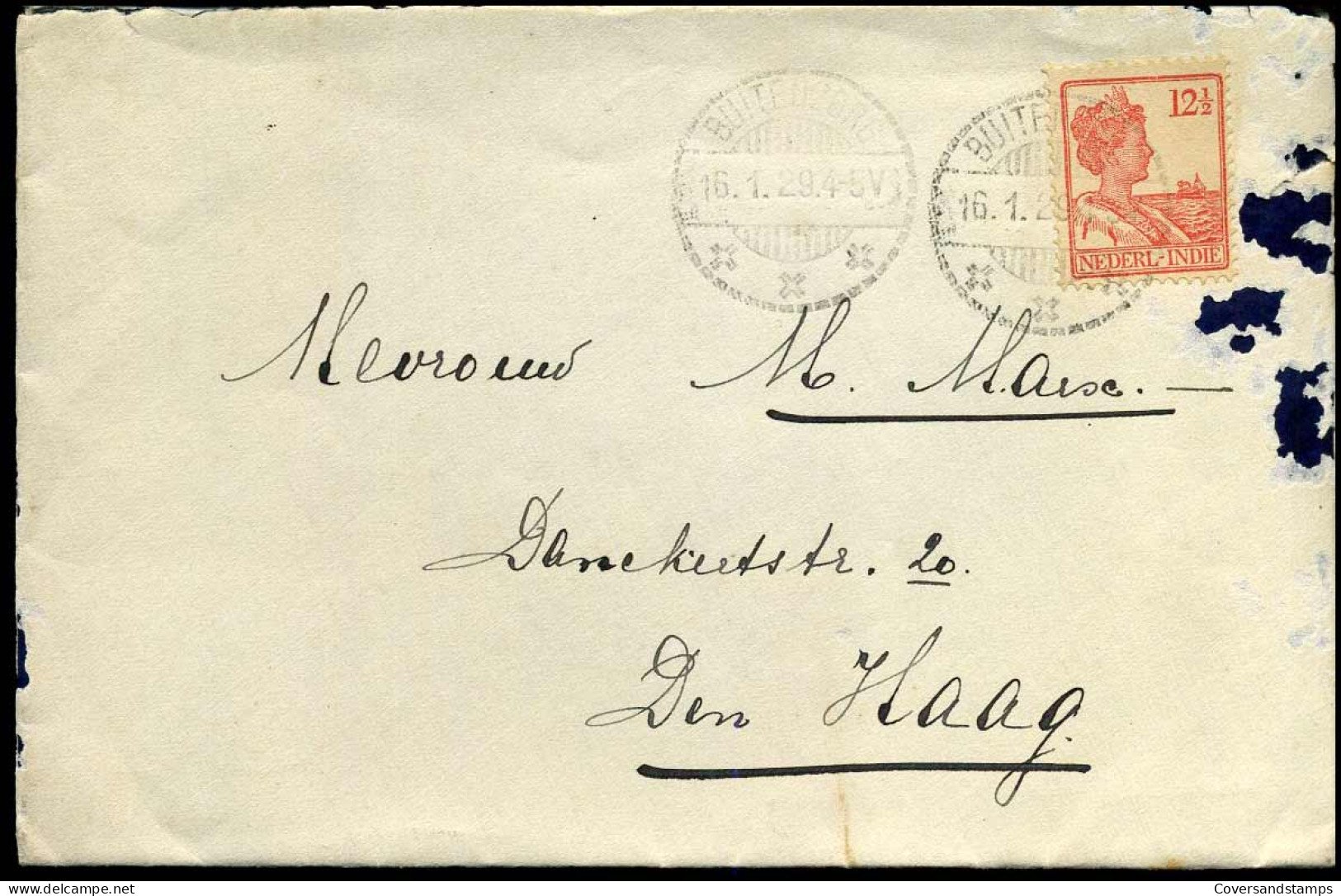 Cover Van Buitenzorg Naar Den Haag - Netherlands Indies