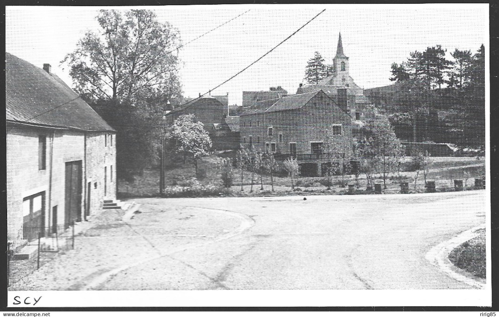 1980  --  BELGIQUE . SCY . VUE DU VILLAGE . 4A860 - Ohne Zuordnung