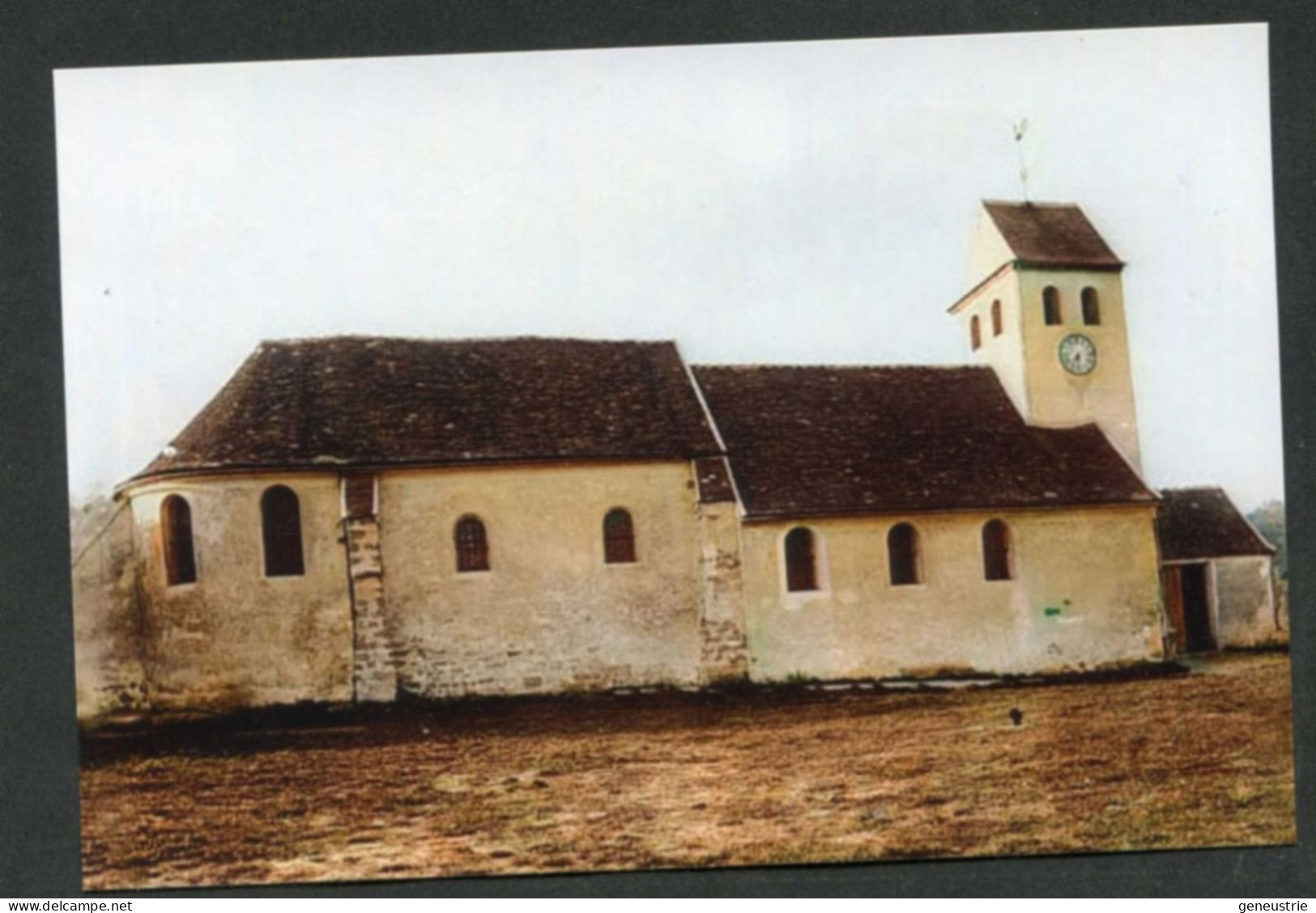 Carte-photo Moderne "Ancienne Eglise De Menucourt Fin XIXe" Val D'Oise (Près Cergy-Pontoise) - Menucourt