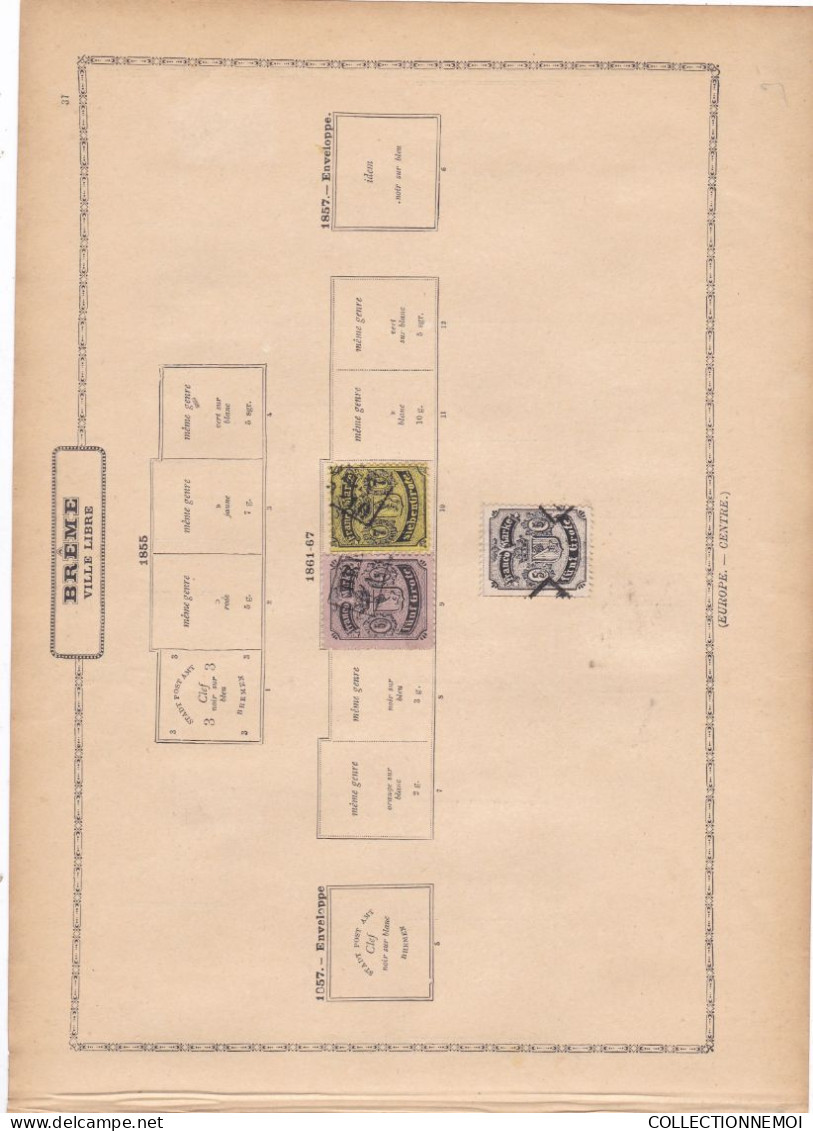 ALLEMAGNE ET PAYS DIVERS  ,,petit lot de timbres retiré d'un MAURY,,lire description ,c'est important