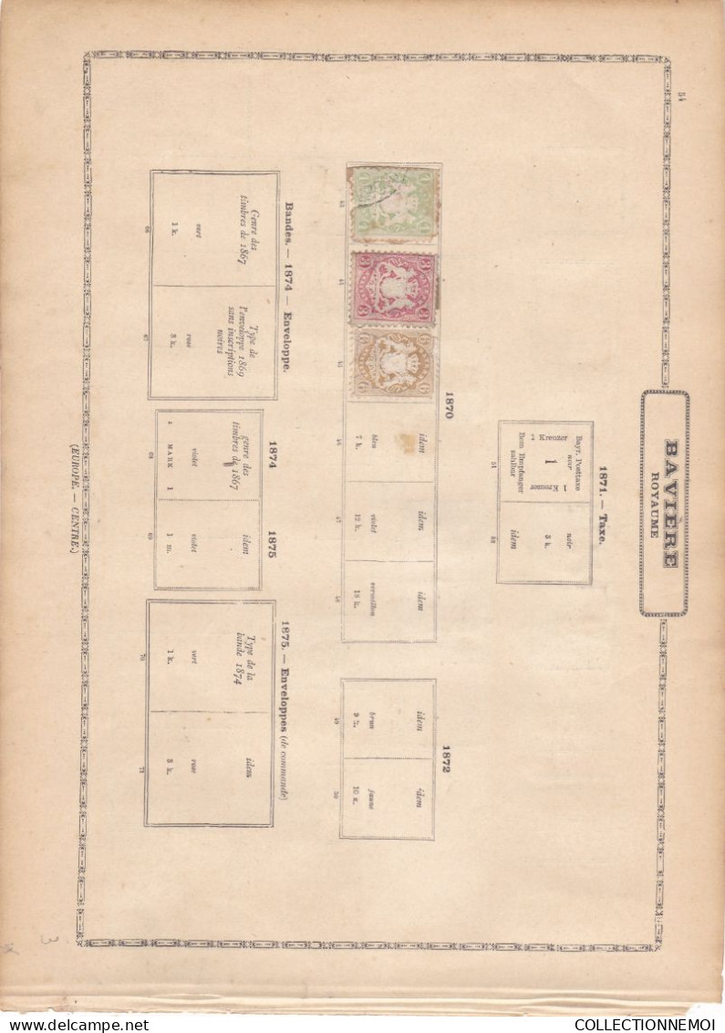 ALLEMAGNE ET PAYS DIVERS  ,,petit lot de timbres retiré d'un MAURY,,lire description ,c'est important