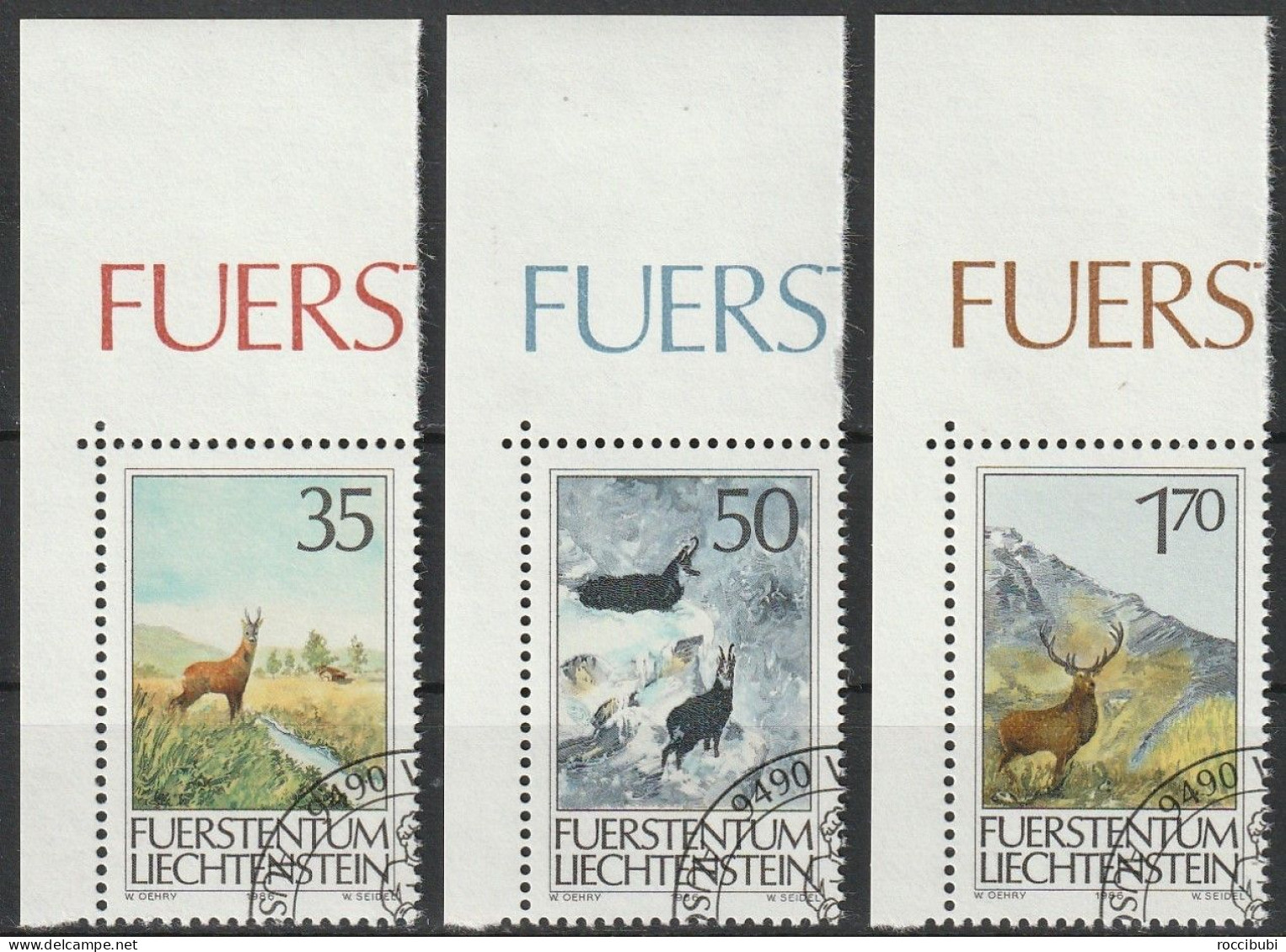 1986 // 907/909 O - Used Stamps