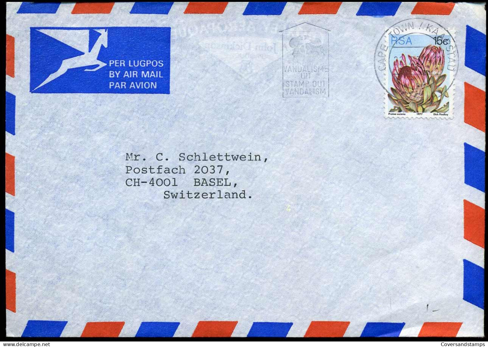 Cover To Basel, Switzerland - Lettres & Documents