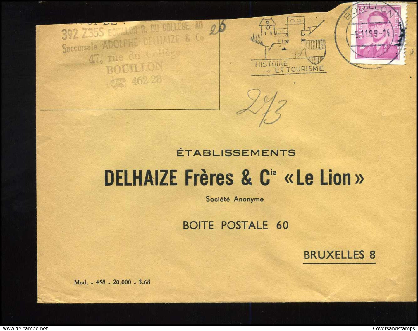 Cover Naar Bruxelles - "Delahaize Frères & Cie 'Le Lion' - 1953-1972 Lunettes