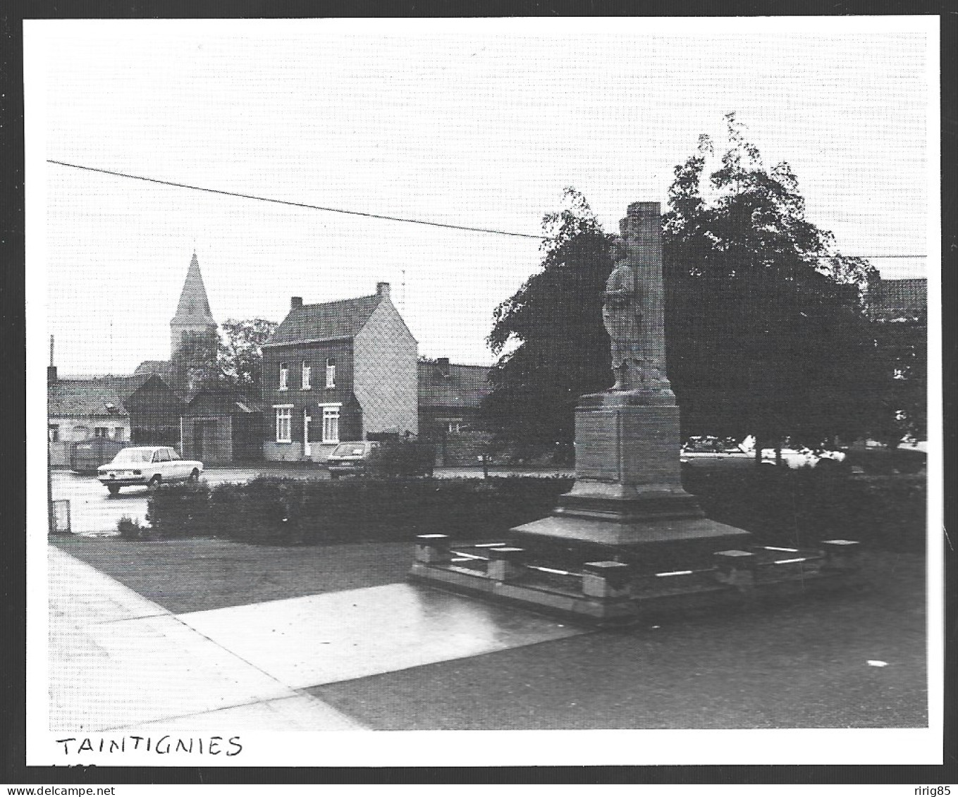 1980  --  BELGIQUE . TAINTIGNIES . VUE DU VILLAGE . 4A869 - Ohne Zuordnung