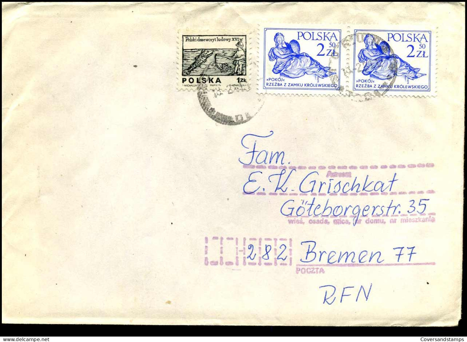 Cover To Bremen - Briefe U. Dokumente