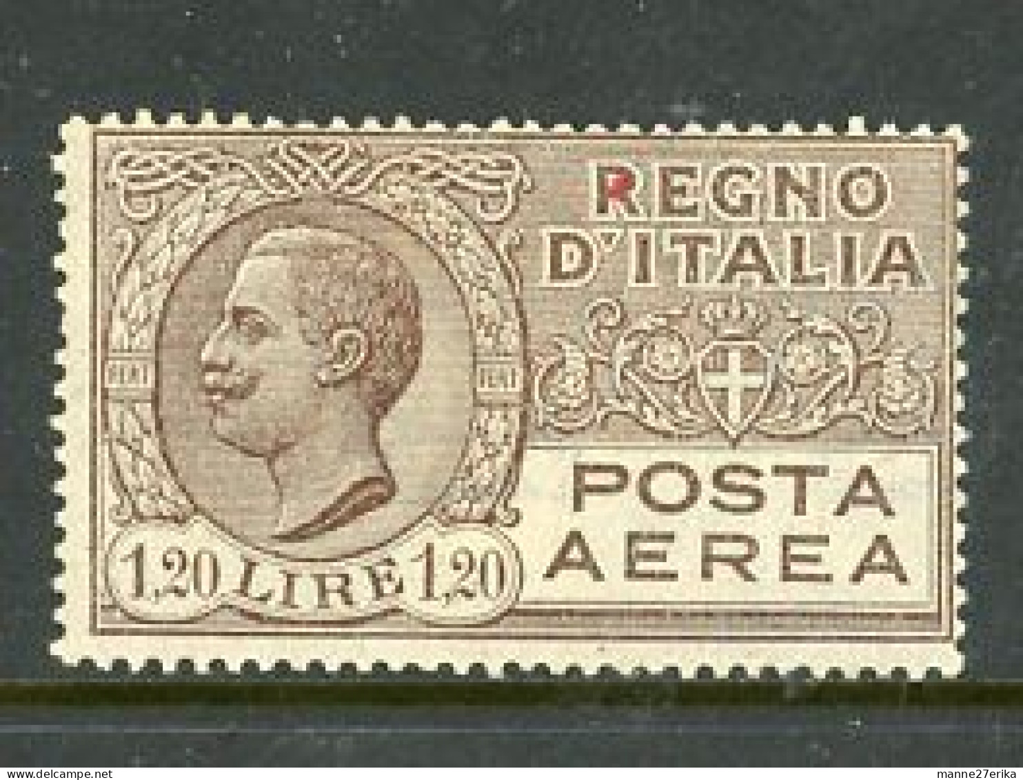 -Italy-1926-"Emanuele III" MH. (*) - Posta Aerea