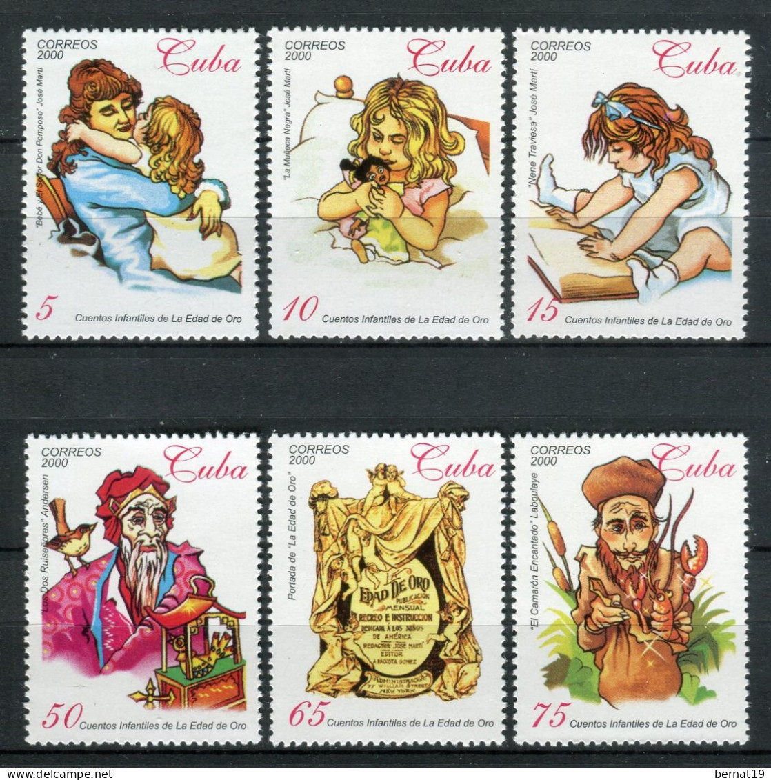 Cuba 2000. Yvert 3876-81 ** MNH. - Nuevos