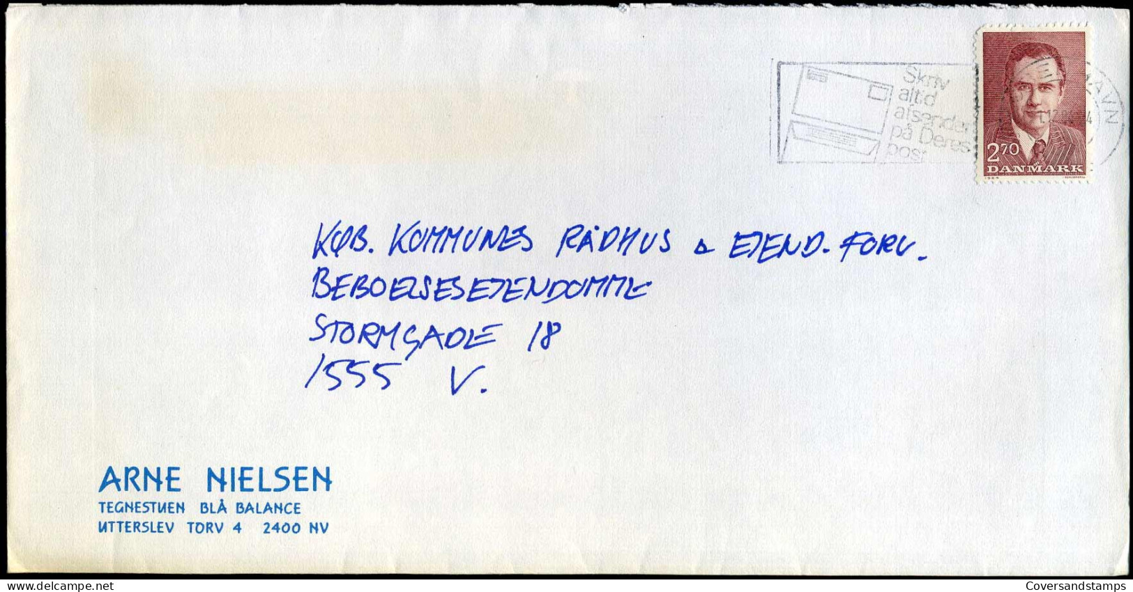 Cover- ' Arne Nielsen' - Cartas & Documentos