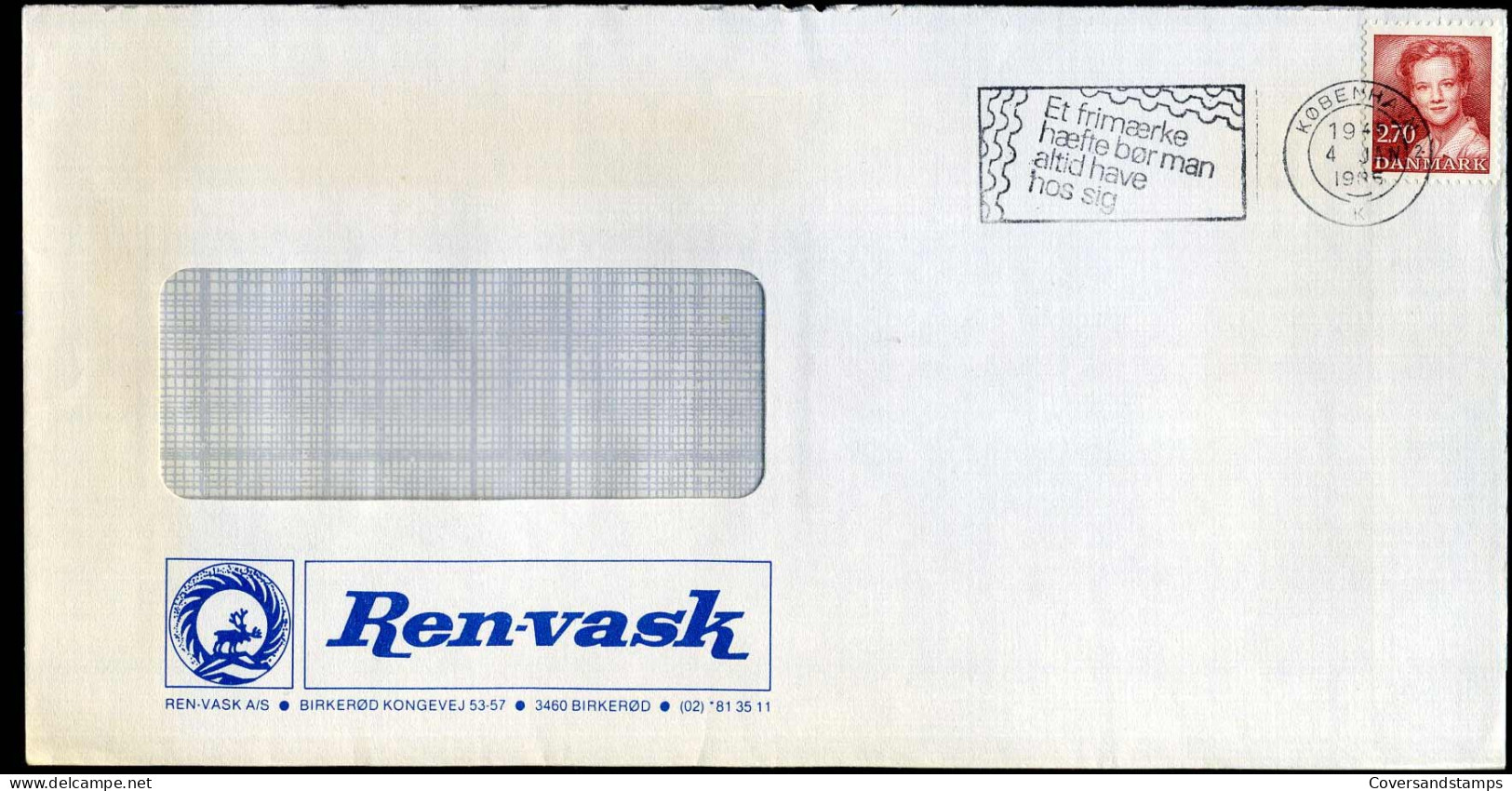 Cover- ' Ren-Vask' - Briefe U. Dokumente